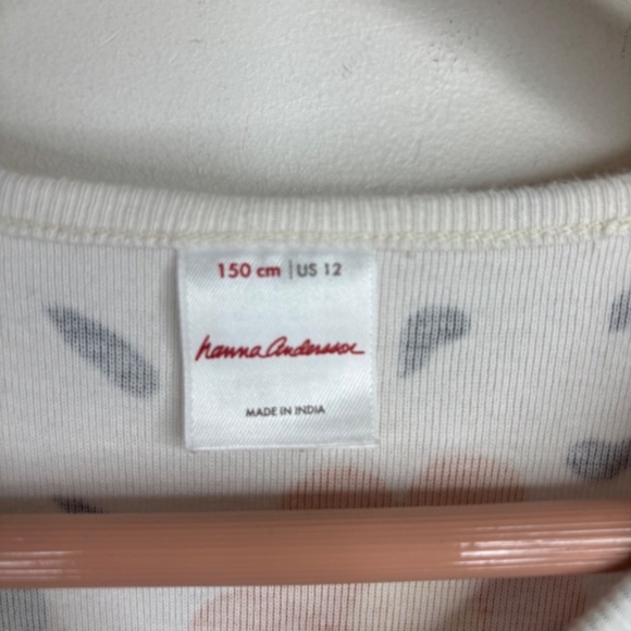 Hanna Andersson Dress 12 Floral Sundress Summer Beach Resort School Play Cotton - Picture 6 of 8